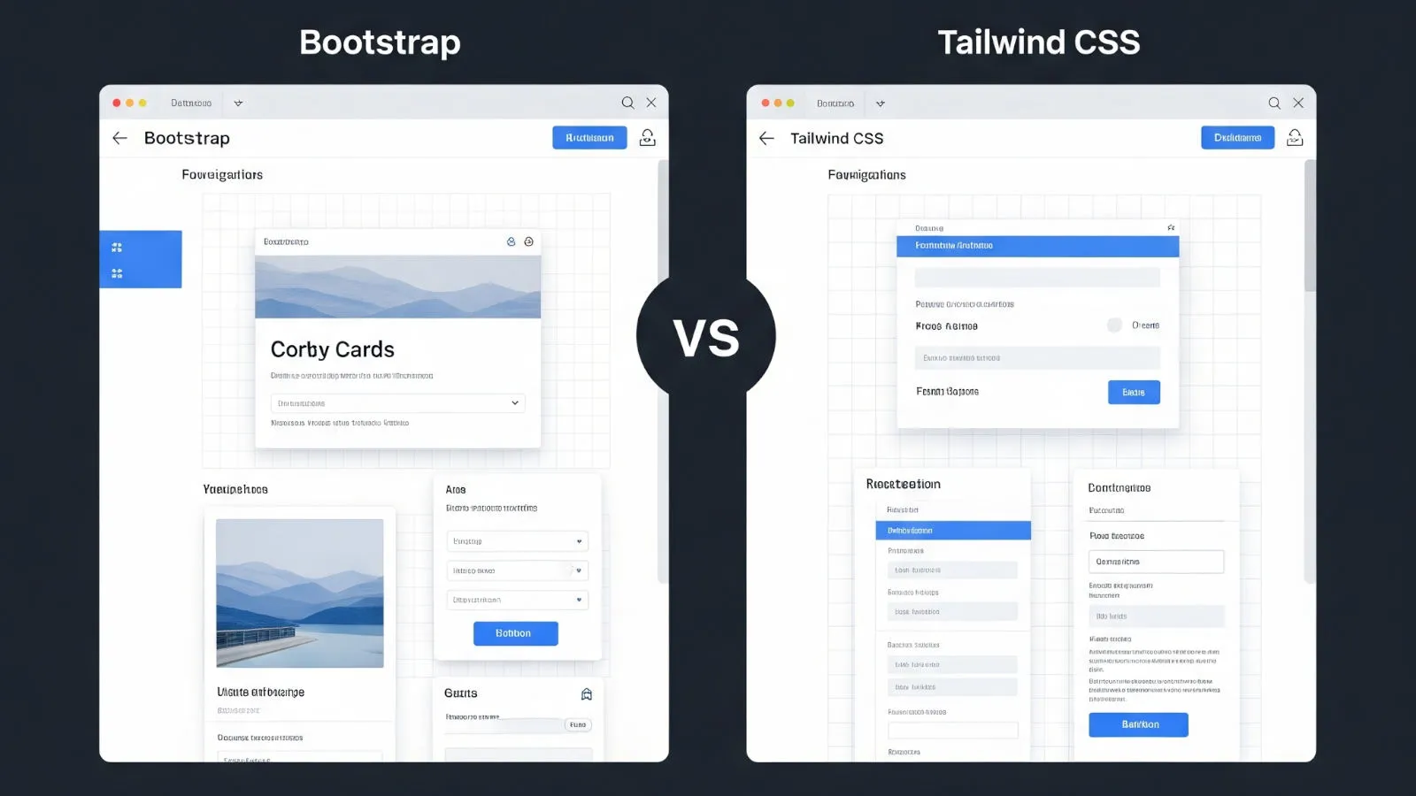 Bootstrap vs tailwind 1/06/2025
